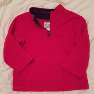 Like new The Children’s Place fleece quarter zip!